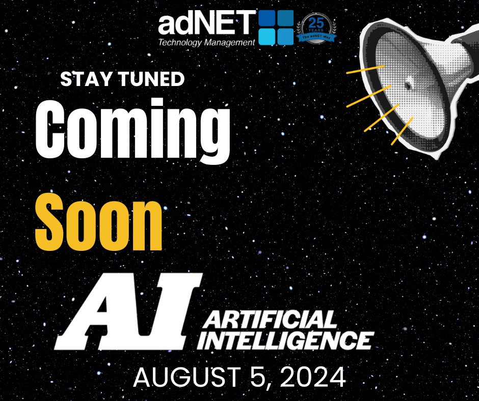 adNETtechnology's tweet image. 📣Exciting news!
We are thrilled to announce that our brand-new Artificial Intelligence (AI) Training is launching AUGUST 5TH! Stay ahead in the AI revolution with our cutting-edge training. 🚀
Contact us today to learn more! 📨
#EmployeeTraining #Cybersecurity