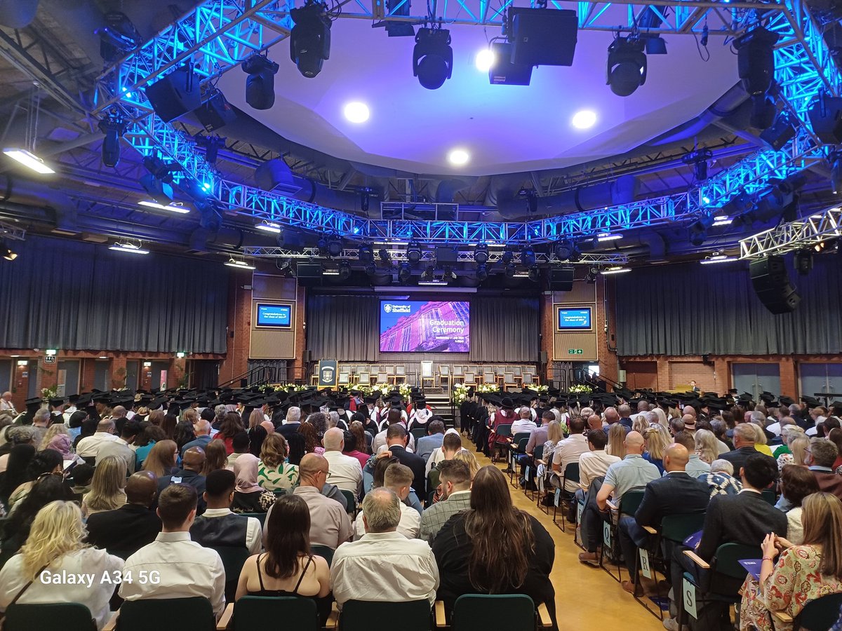 Lovely to be here waiting for 
 our wonderful students graduate 2024  #ahpnm <a href="/ShefSNM/">Nursing and Midwifery | University of Sheffield</a> at the octagon sheffield.  Ready to start their next steps