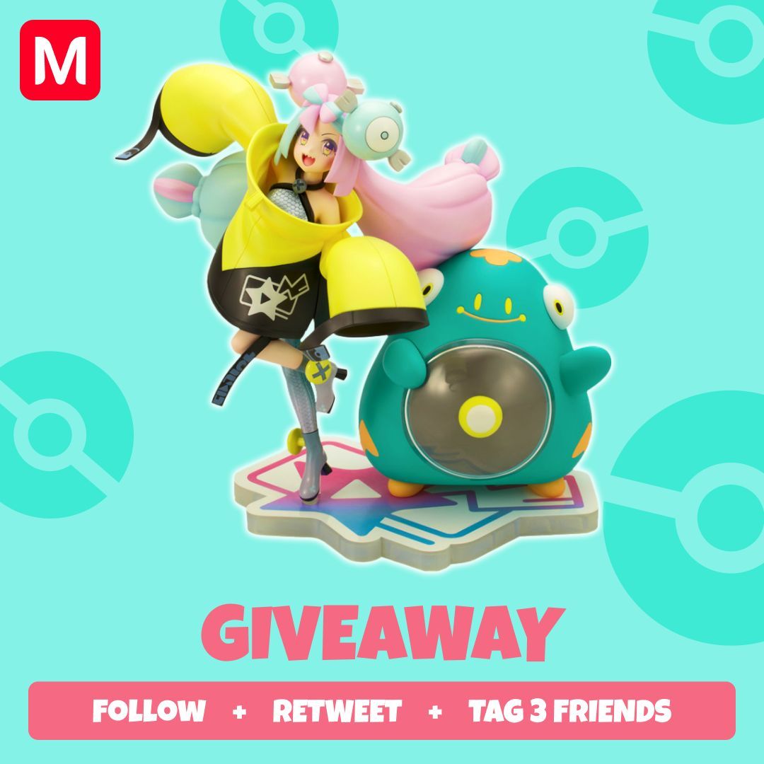 mecchaJP's tweet photo. 💕 GIVEAWAY 💕
Pokémon Iono And Bellibolt Figure
🛑https://t.co/0PI2WtqF6Y
How To Enter 
- Follow us
- Share this post
- Tag 3 friends

For more info: 
🛑https://t.co/IIzkSPN6VZ
#GIVEAWAY #Pokemon #Iono #Bellibolt https://t.co/Se2wJMJAc2