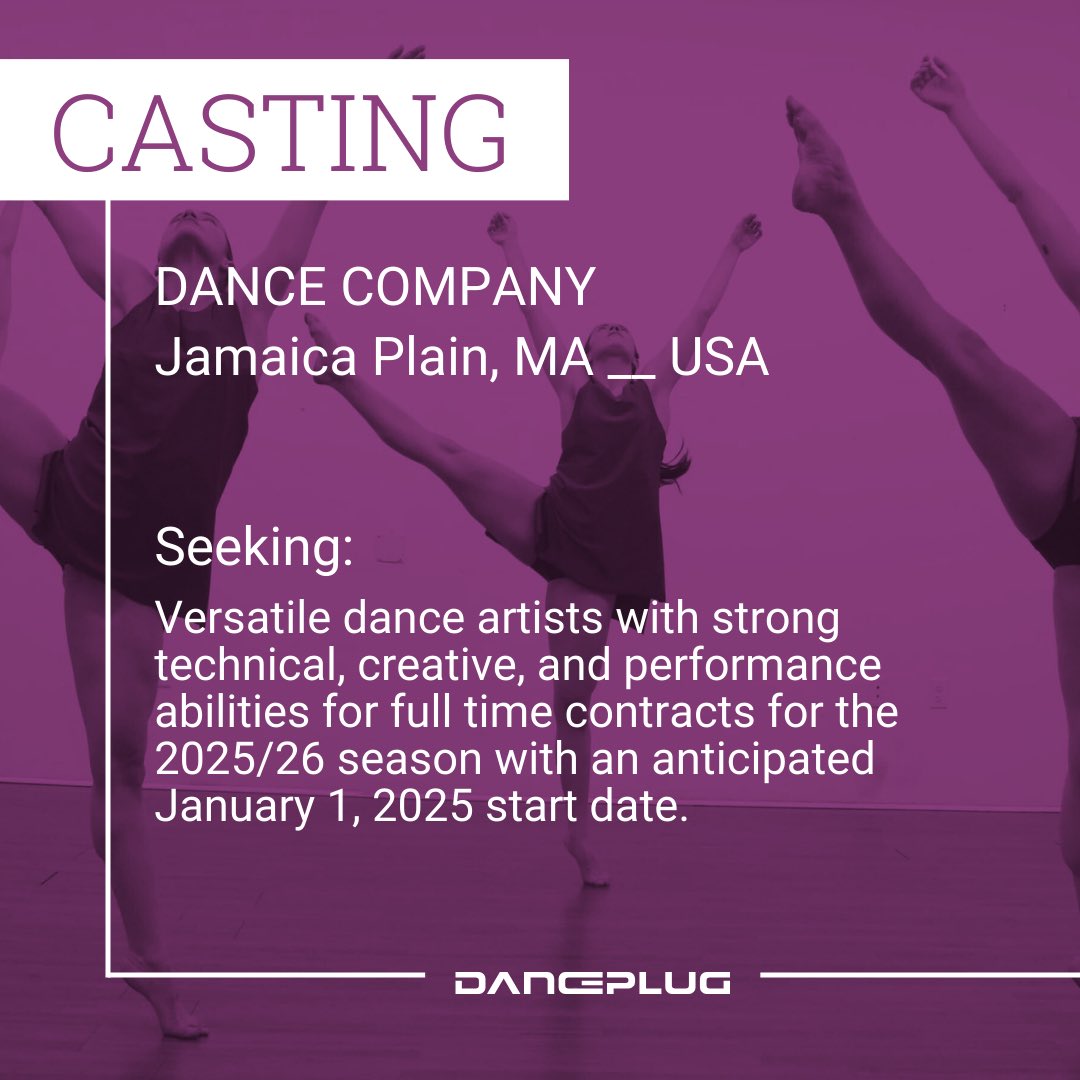 danceplug's tweet image. 🔔 BOSTON DANCERS Audition Announcement 🔔

More info here: 
danceplug.com/audition/bosto…

#BostonDanceTheater #danceaudition #dancecompany #gethired #dancesalary