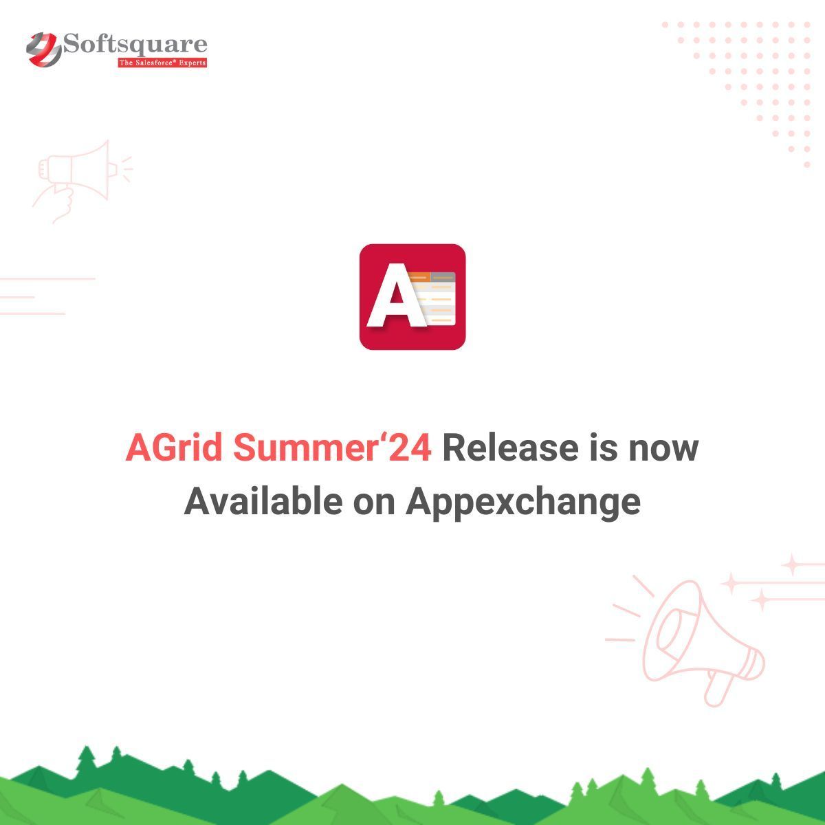 🚀 Mark your calendars! AGrid's Summer’24 release goes live on July 23th, 2024. Boost productivity and data accuracy with our latest features. 📊 Curious about what's coming? Check out our blog for more details 📖:  buff.ly/3zGLDeq   
#AGrid #Salesforce #Summer24