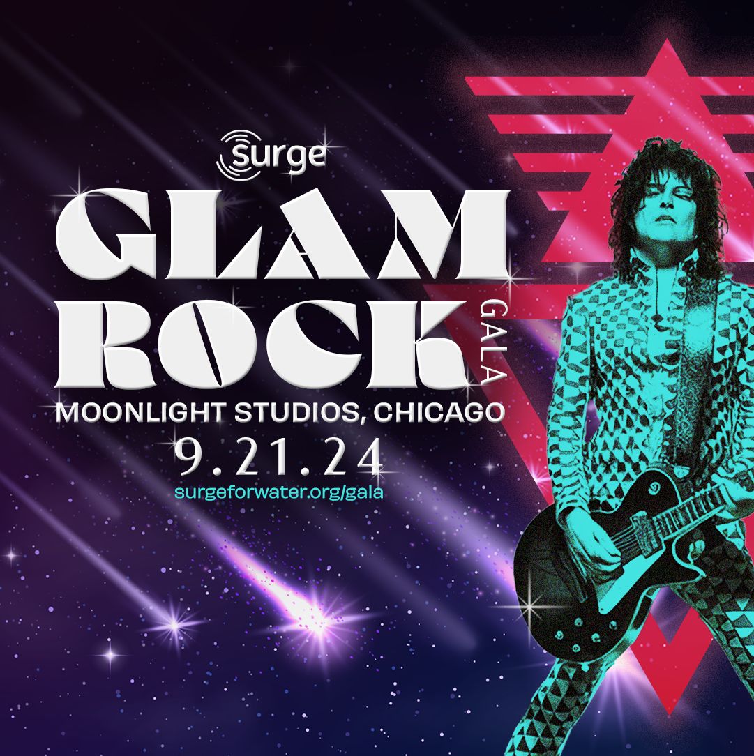 SurgeForWater's tweet image. Tickets are LIVE for our #GlamRockGala! 🎸👩‍🎤

Join us Sept 21 at Moonlight Studios when we turn up the volume for an unforgettable night where elegance meets edge.

Get tickets now: surgeforwater.org/gala

#DanceForACause #LegendaryNight