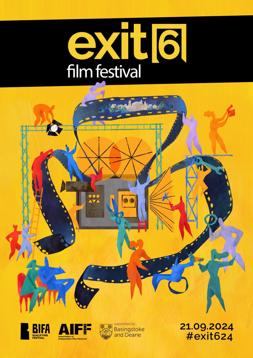 Exit6FilmFest's tweet photo. BIG NEWS! The official selection for #exit624 is announced! 

Congratulations to all the filmmakers selected to be part of this year’s programme and thank you to everyone who submitted. 💛

To see the full line up visit: 
https://t.co/xhv9DvQru0 https://t.co/xNvLkszU10