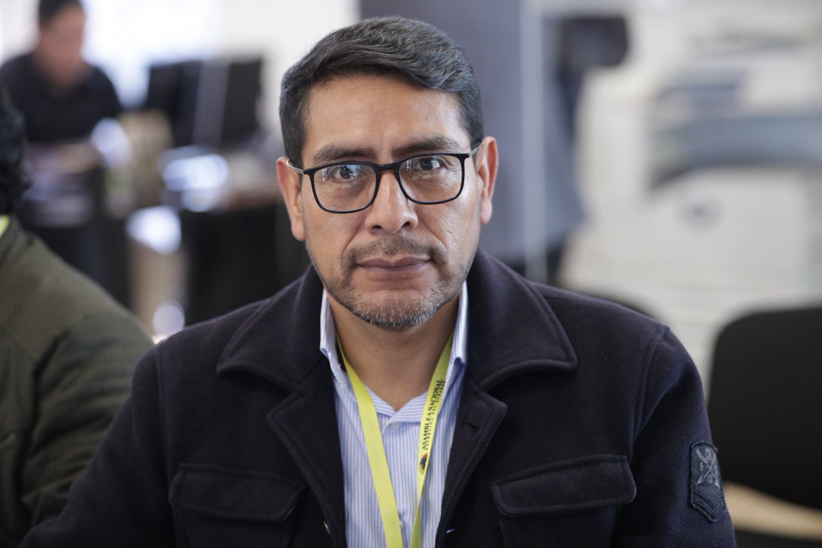 AsambleaEcuador's tweet photo. Marco Murillo, representante #FUNAY y #FEINE, comparece ante @DerHumanosAN. Presenta sus cuestionamientos respecto al último censo. Enfatiza en los problemas identificados en el censo entre los que destaca la falta de coordinación, consulta insuficiente y sus resultados cuestionables que reflejan inconsistencias en los datos y el subregistro de población indígena que no corresponden a la cantidad real. #FiscalizaciónCenso #LaNuevaAsamblea