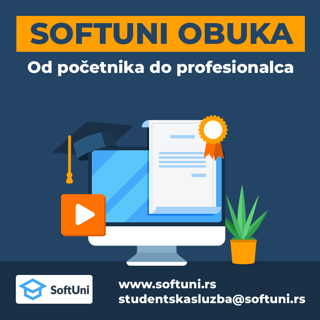softunirs's tweet image. Pridružite se #SoftUni i započnite svoju programersku avanturu uz našu sveobuhvatnu obuku. Kroz realne zadatke iz industrije, online učenje, podršku mentora, i sertifikate, pružamo vam sve što je potrebno da postanete profesionalni programer 🚀

 #obuka #prilika #napredak #cilj