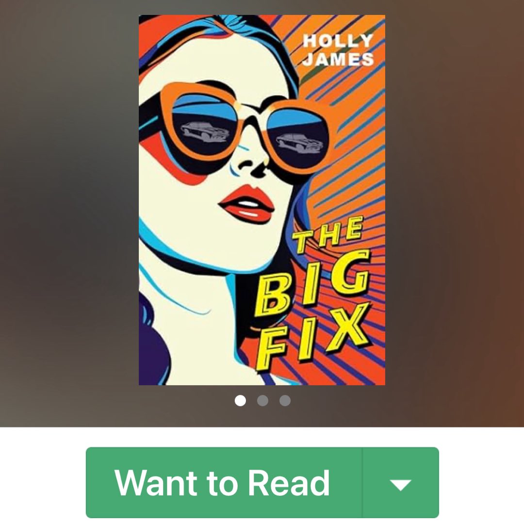 We are live on Goodreads! ✅ Clicking Want to Read is tremendously helpful for a book’s success! If you’re into genre mashups and like movies like The Fall Guy, this book is for you!