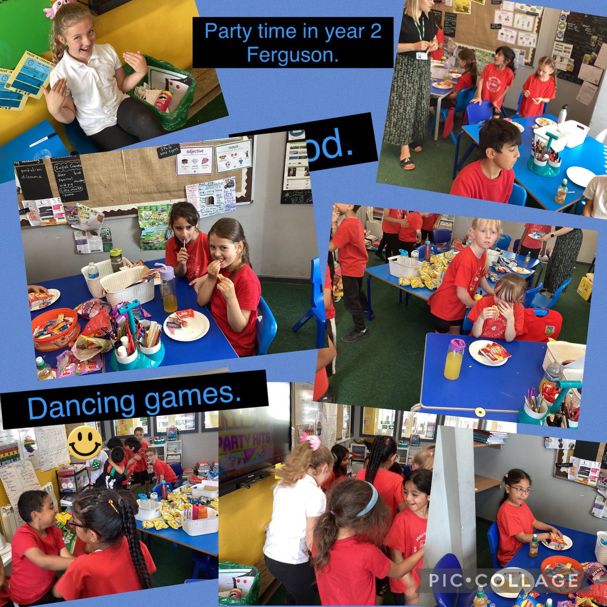 cashprimary's tweet photo. A day of friendship and fun for Year 2 Ferguson to celebrate an amazing year. They had ice- creams, candy floss, inflatable fun and we finished off with our class party. #makingmemories #JCway. https://t.co/nMBfFeL6I3