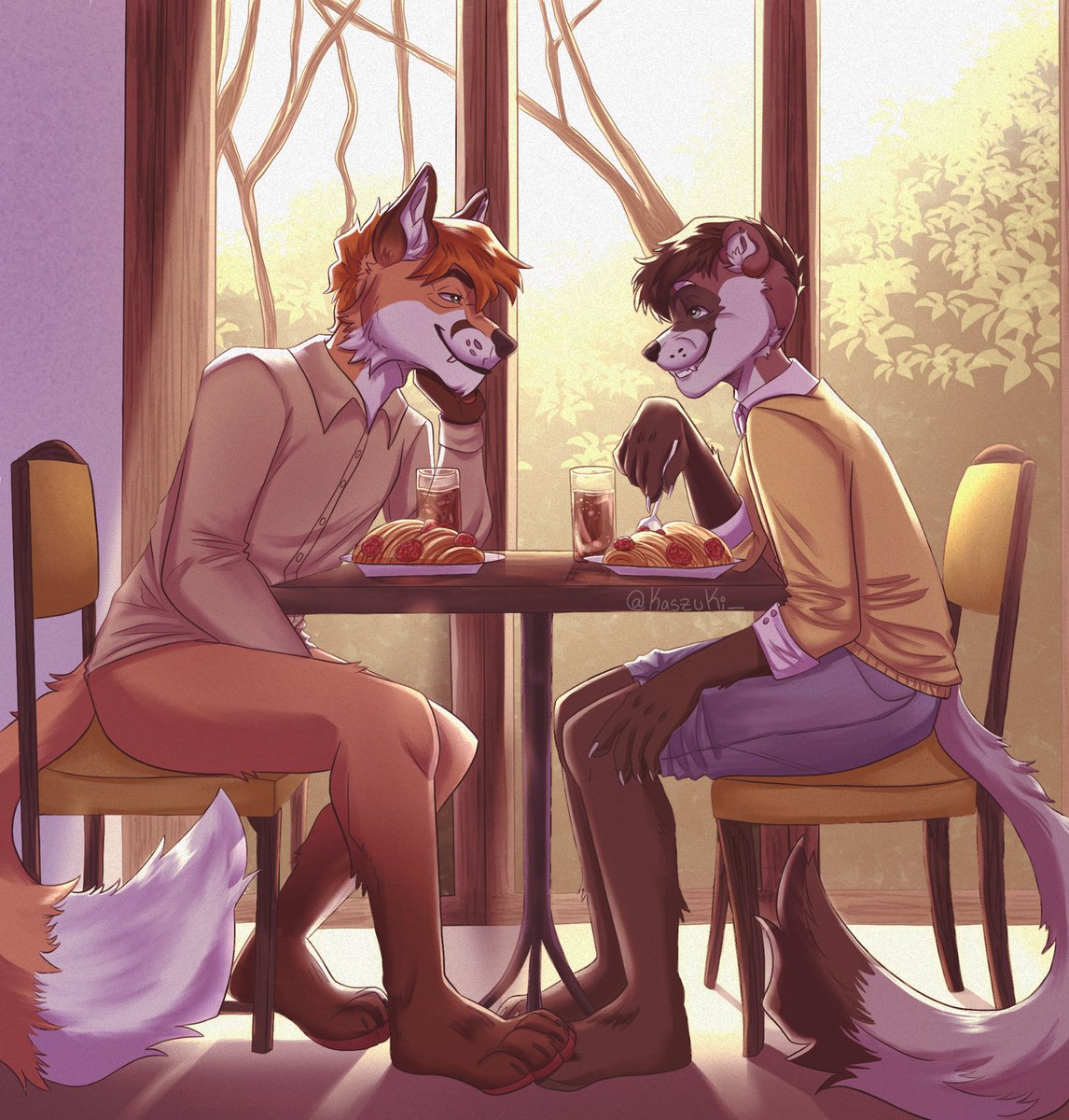 The best moment is to be by your side 💕

Commission for someone on telegram ✨