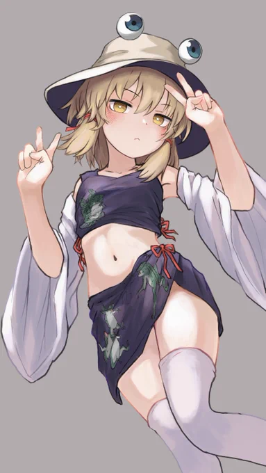 夏、準備完了#洩矢諏訪子 