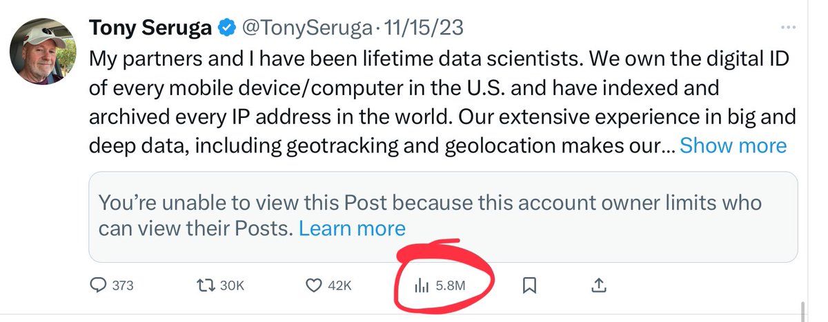 TonySeruga's tweet image. I’ve been shadow banned for weeks. My posts used to get millions of views, today, maybe 5,000. The only way to overcome is everyone sharing posts but most are too lazy to bother. As a result, reach is very limited.