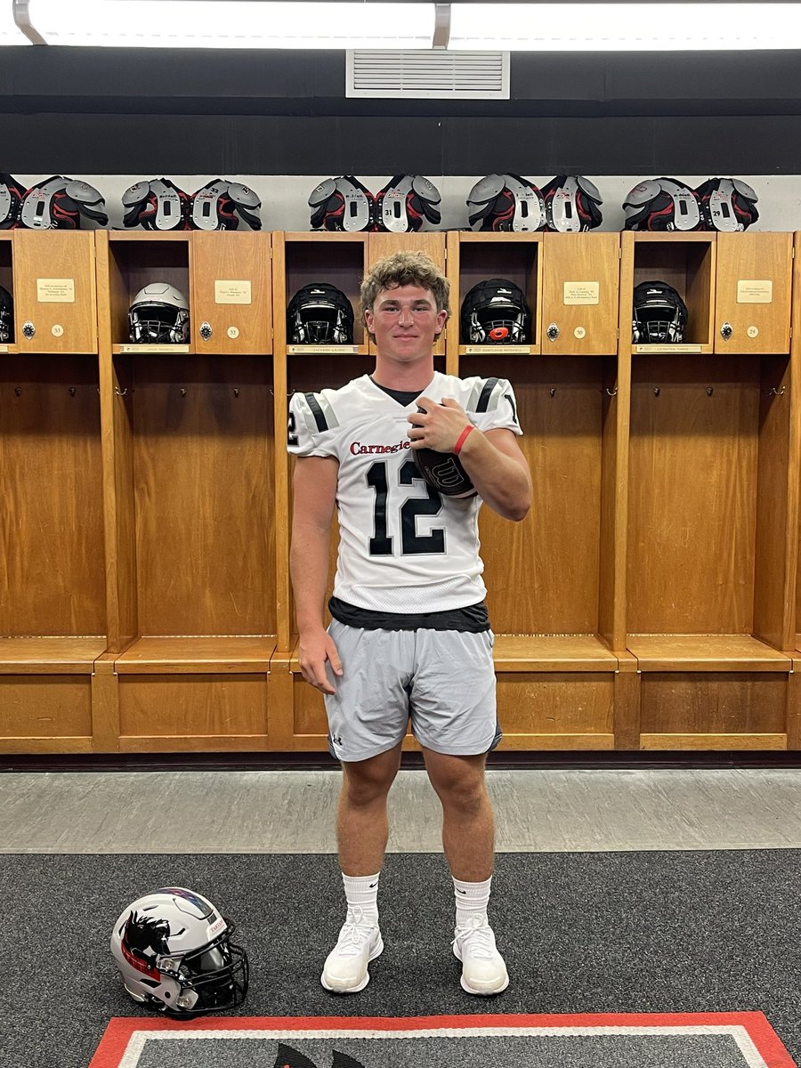 Memphis Ferguson (@memphisferguson) on Twitter photo Had a great time yesterday vistiting <a href="/TartanFB/">Carnegie Mellon Football</a>! Thank you <a href="/CoachRyanLarsen/">Ryan Larsen</a> for having me out on campus!
<a href="/CoachGibboney/">Coach Gibboney</a> <a href="/coachfloppy/">Jeff Simmons</a> <a href="/Coach_Kay19/">K. K. Rountree🇹🇹</a> <a href="/CoachAndyHelms/">Andy Helms</a> <a href="/WboroBBWC/">Whitesboro Football</a> Had a great time yesterday vistiting <a href="/TartanFB/">Carnegie Mellon Football</a>! Thank you <a href="/CoachRyanLarsen/">Ryan Larsen</a> for having me out on campus!
<a href="/CoachGibboney/">Coach Gibboney</a> <a href="/coachfloppy/">Jeff Simmons</a> <a href="/Coach_Kay19/">K. K. Rountree🇹🇹</a> <a href="/CoachAndyHelms/">Andy Helms</a> <a href="/WboroBBWC/">Whitesboro Football</a>