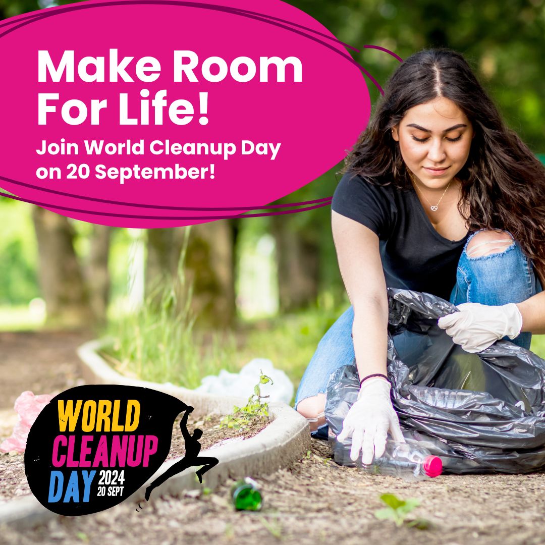 📣  Registration is open for World Cleanup Day UK:

➡️ Click here to register if you are an individual or community group: buff.ly/45cLgnF 
➡️ Click here to explore our corporate partnership options if you represent a business or organisation: buff.ly/3W9SOn3