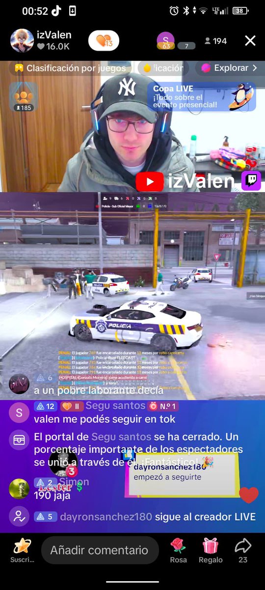 izValenn's tweet photo. No tengo palabras para agradecerles por todo el apoyo de ayer. Alcanzamos el récord de 190 personas en vivo en el stream de TikTok. Cada uno de ustedes hace esto posible. Gracias de corazón! ❤️ https://t.co/ZHf4Gg9fFP