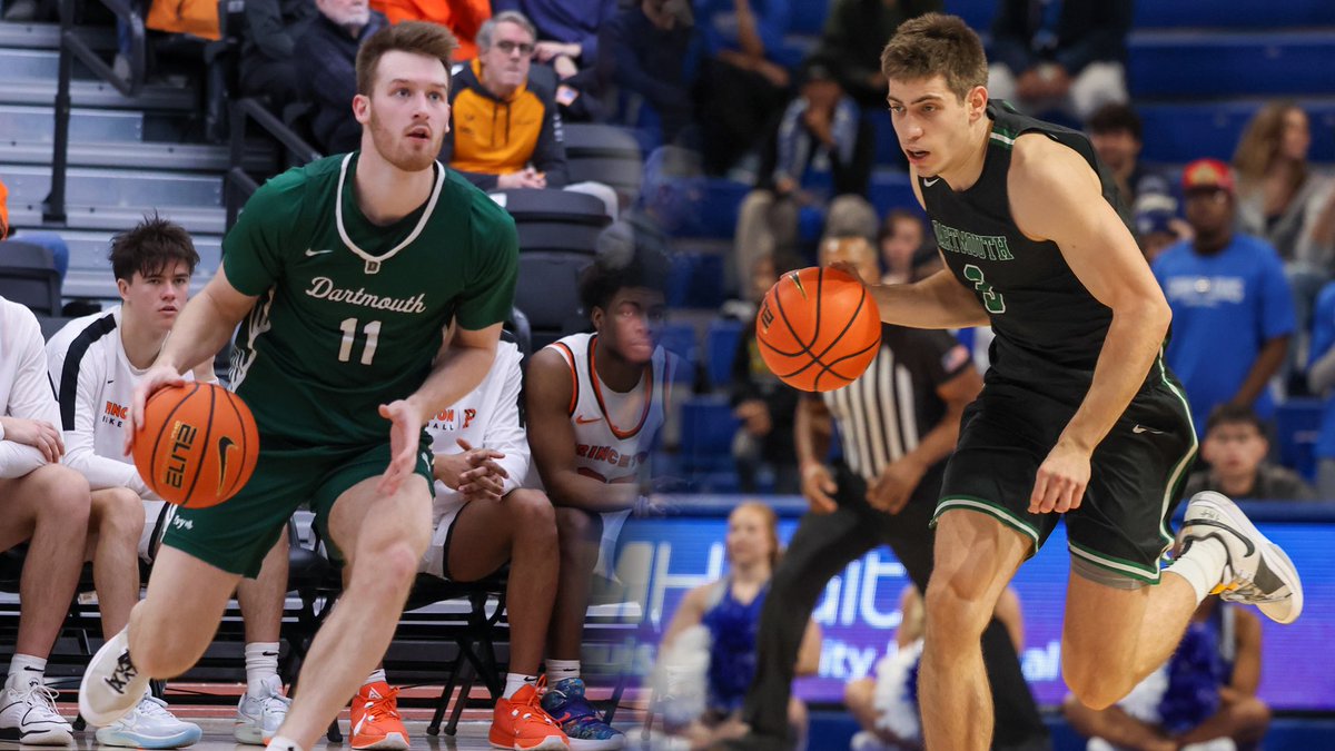 Dartmouth Men’s Basketball (@dartmouthmbb) on Twitter photo Congratulations to Connor Christensen and Dusan Neskovic, who were named to the NABC Honors Court for excellence in the classroom. As a team, the Big Green also received the NABC Team Academic Excellence Award! 👏👏👏
🔗: dartsports.co/3zPHpBy
#TheWoods🌲 | #GoBigGreen Congratulations to Connor Christensen and Dusan Neskovic, who were named to the NABC Honors Court for excellence in the classroom. As a team, the Big Green also received the NABC Team Academic Excellence Award! 👏👏👏
🔗: dartsports.co/3zPHpBy
#TheWoods🌲 | #GoBigGreen