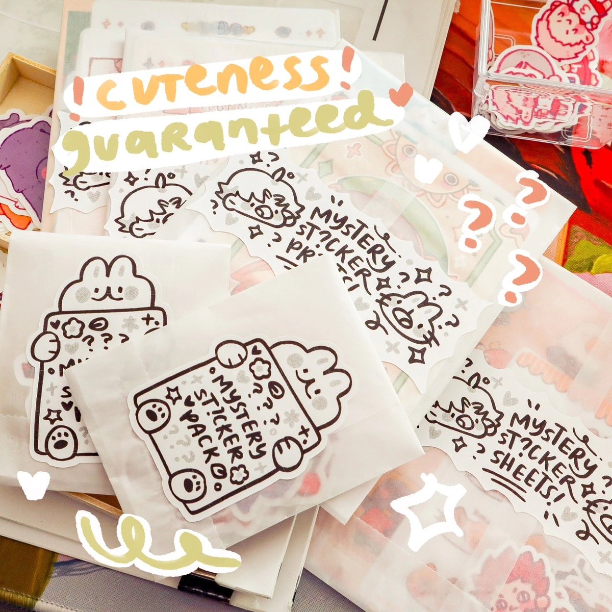 tossedleaf's tweet photo. Mystery Patreon stickers 👌😤🍂❤️ try now for a chance at some of my holo/glitter stickers from last year and this year!

so much cuteness 👌💕

#stickershop #stickerart #cuteaesthetic #cutestationery #kawaiistyle #smallshoplove #smallbusiness #smallbiz #gacha https://t.co/hatsRwaMII