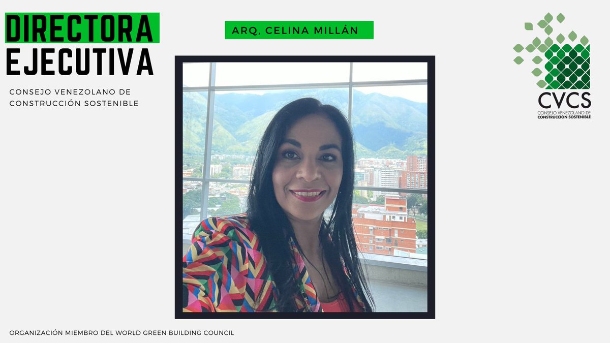 Con gran entusiasmo, anunciamos la designación de la Arquitecta Celina Millán como la Directora Ejecutiva de nuestra organización.

Su amplia experiencia y compromiso con la sostenibilidad la convierten en la persona ideal para guiar nuestra misión de transformar el sector.
