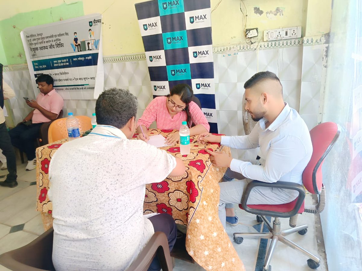 BHENT (@bhent_india) on Twitter photo Free Medical Camp at Ganeshpur, Roorkee in collaboration with Max Hospital, Dehradun.
Around 50 patients visited the camp and checked up by Dr. Geetika Rao <a href="/geetika_rao_/">Dr. Geetika Rao</a>
and Dr. Sparsh Saini
#bhent_india #medtwitter #media #medicine #doctor #lifesciences #HealthAndWellness Free Medical Camp at Ganeshpur, Roorkee in collaboration with Max Hospital, Dehradun.
Around 50 patients visited the camp and checked up by Dr. Geetika Rao <a href="/geetika_rao_/">Dr. Geetika Rao</a>
and Dr. Sparsh Saini
#bhent_india #medtwitter #media #medicine #doctor #lifesciences #HealthAndWellness