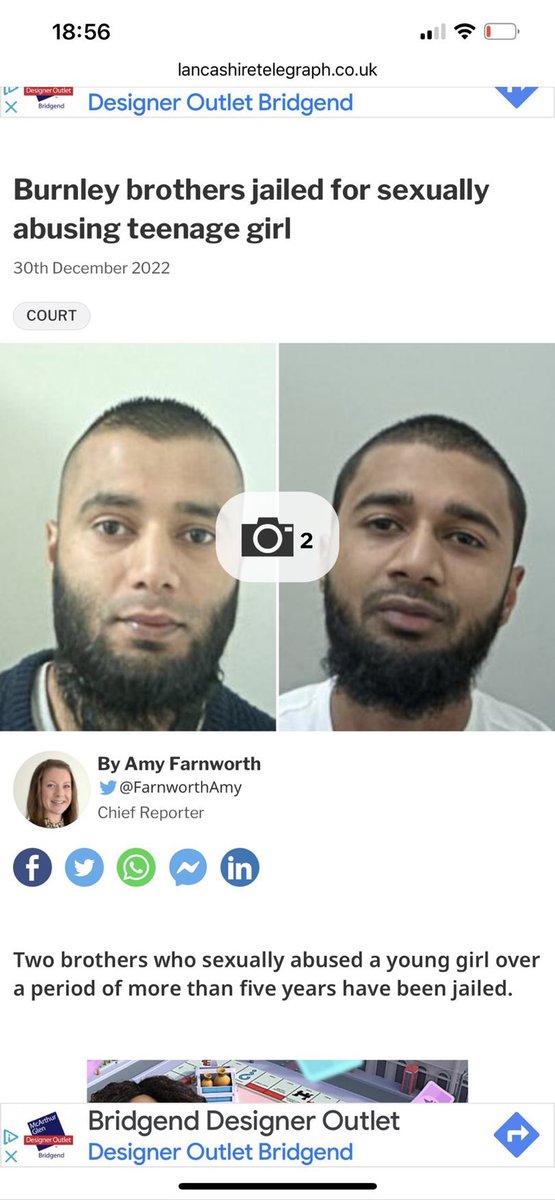 peterstopcrime's tweet image. The “Slag Deserved It”.  The “Slag” was 11.

Again it’s White Meat Abuse and seen as no crime committed in their Eyes, the Eyes of Brothers!

He provided no comment in interview but eventually pleaded guilty to witness intimidation, voyeurism by installing equipment, 10 counts of…