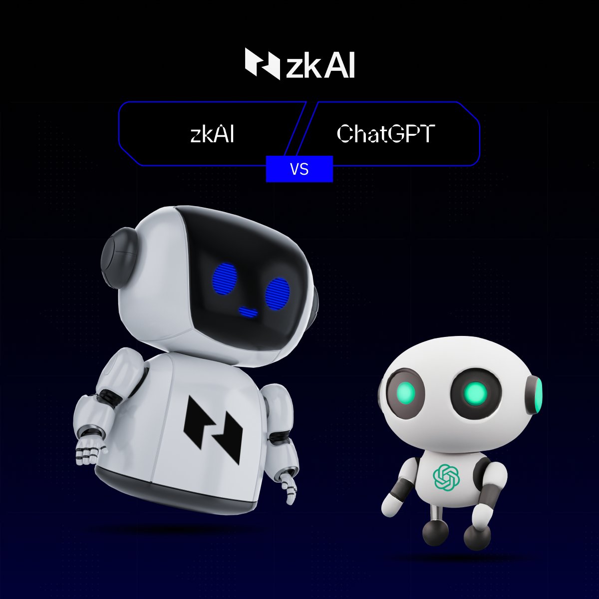 official_zkai's tweet photo. AI LLMs are massive info repositories we've never seen before.  

Which LLM is best for crypto, blockchain, and Web3?