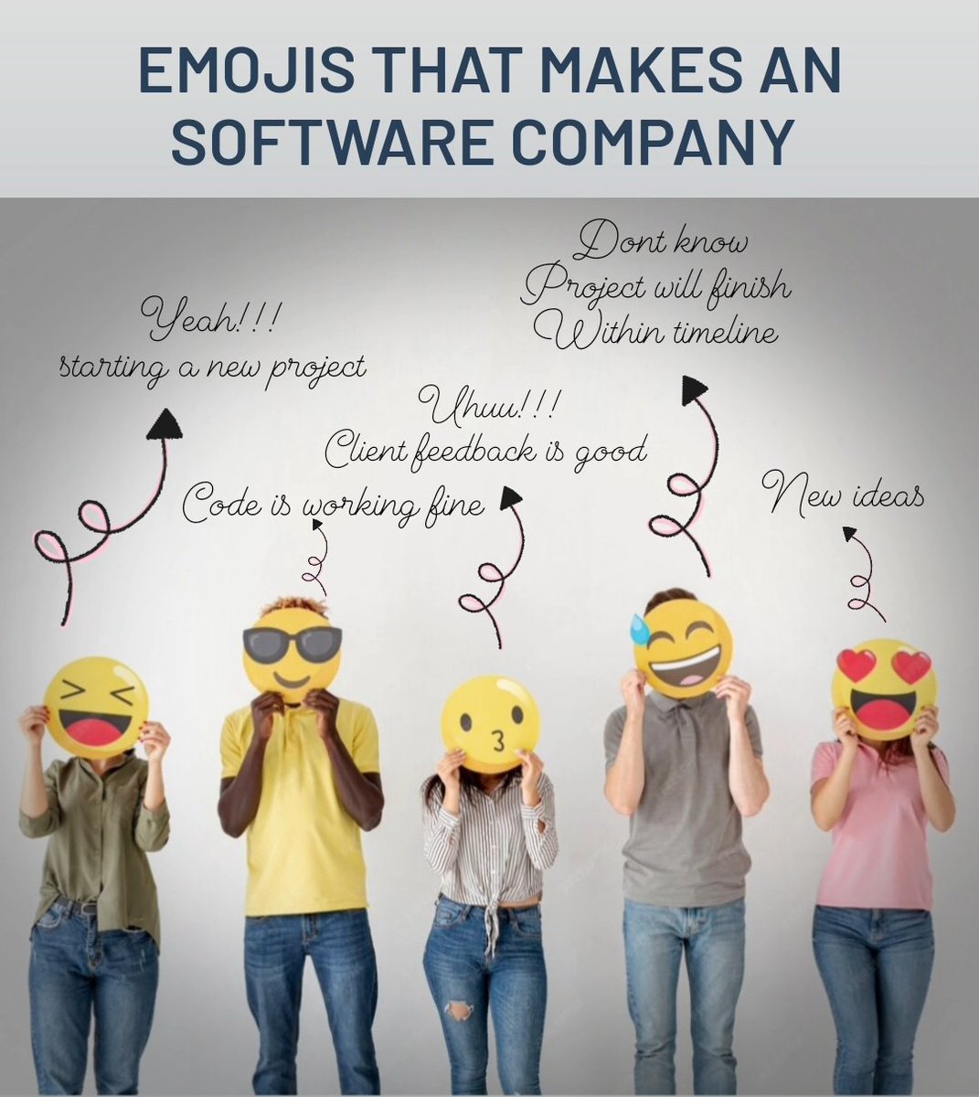 AroasisSoftech's tweet photo. Emojis that say it all .......
#WorldEmojiDay #Aroasissoftech https://t.co/qyu0rrXxrk