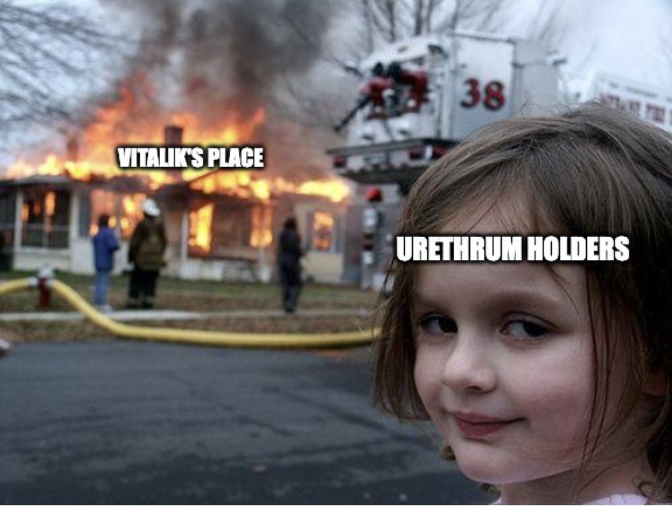 $UTH > $ETH 
$SOL > $ETH

#URETHRUM #Solana #memecoin #moonbabymoon