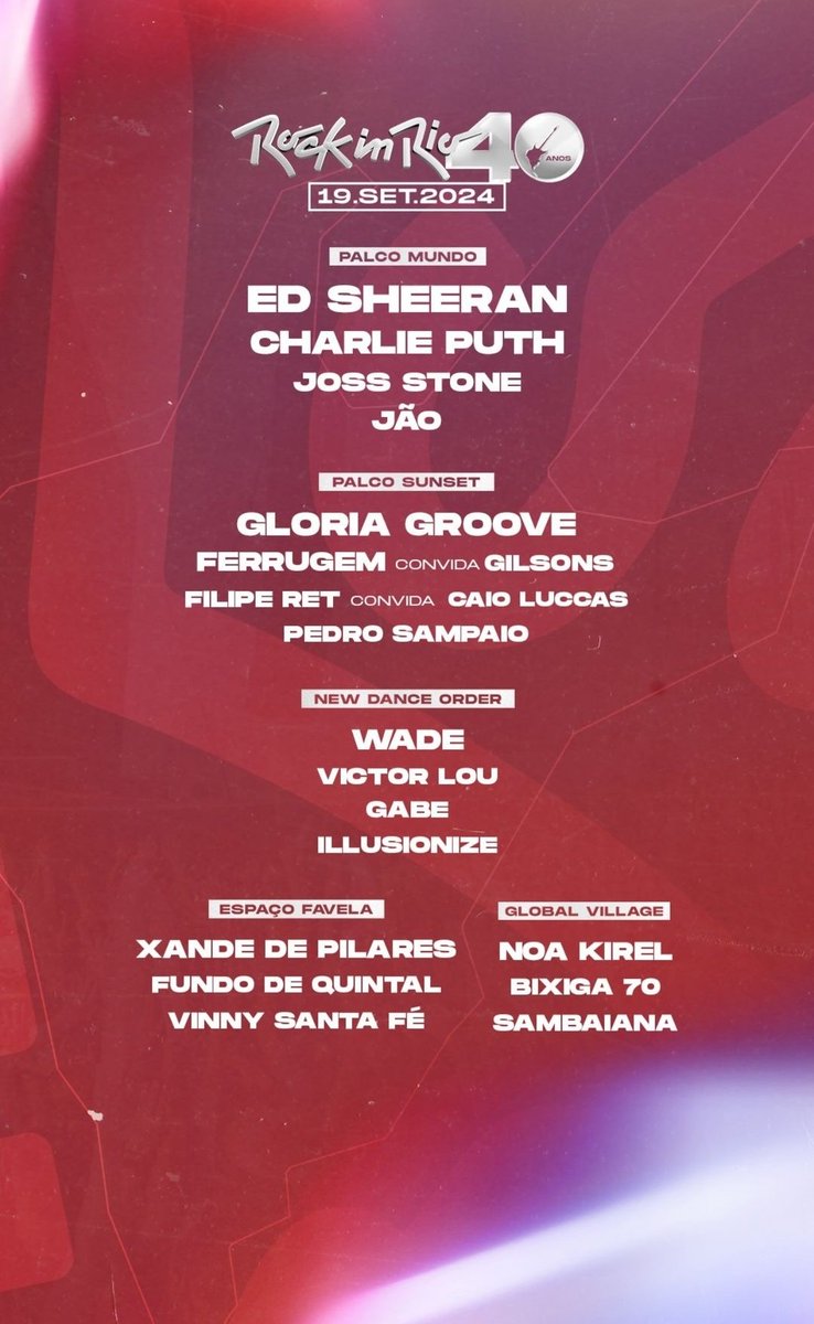 Vendo ingresso Rock in Rio

Dia 19 de setembro - meia entrada
Valor de pré-venda!!!