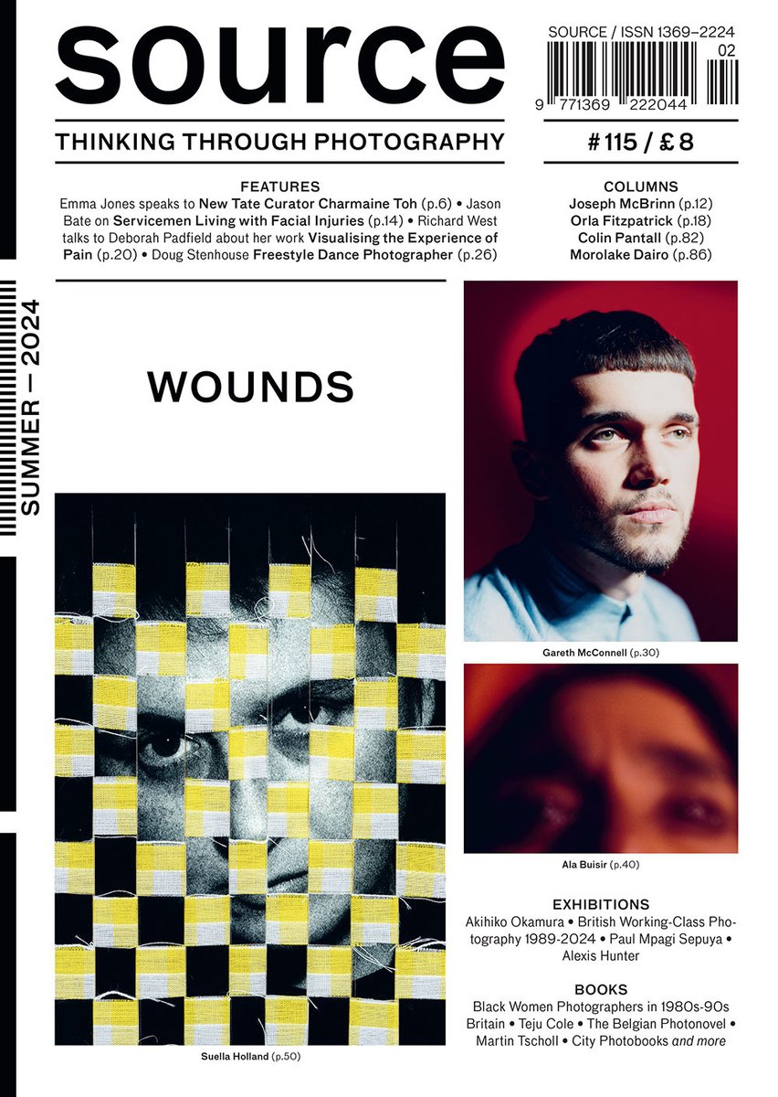 sourcephoto's tweet photo. *NEW ISSUE*

Introducing SOURCE Issue 115 'WOUNDS' (Summer 2024), now available to pre-order https://t.co/GsZNkUDtYM

#photography #magazine #newissue #publishing #photographers https://t.co/C95nyfngPM