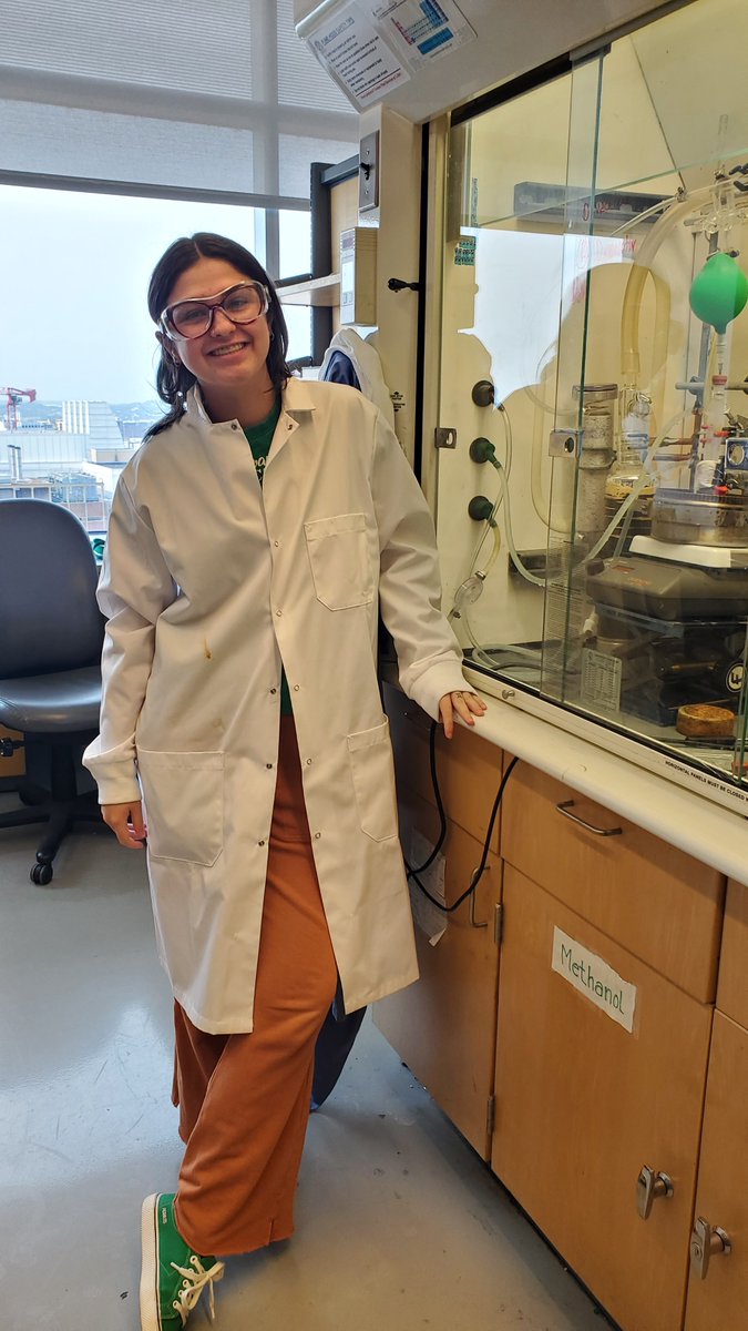 Welcome Cait! Supported by the NSF REU in Chemical Biology, she joins our group for the summer before returning to Oglethorpe University (GA) for her final semester. Cait is jumping feet-first into our catalysis pool!