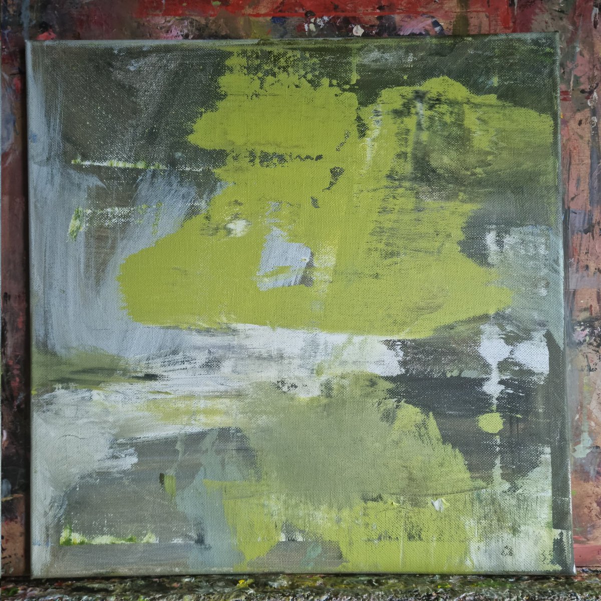 anmueller99's tweet photo. Let's go Green! - 2 - 20240717byam - 40x40cm - acrylic on canvas - #abstractexpressionism #naturepainting #arte #contemporaryart #arthouse #green #art #abstractart #saatchiart #fragileexpress #sonnyrollins #music @art.salon_ @an.mueller99 https://t.co/CtX4vUXPje