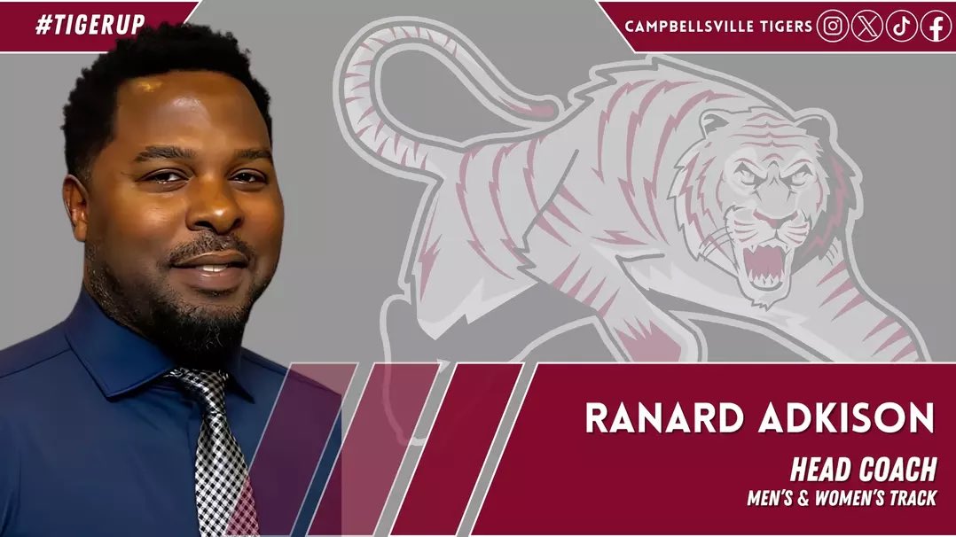 Ranard Adkison announced as Head Track and Field Coach.

➡️➡️➡️ tinyurl.com/y5ed8nr5