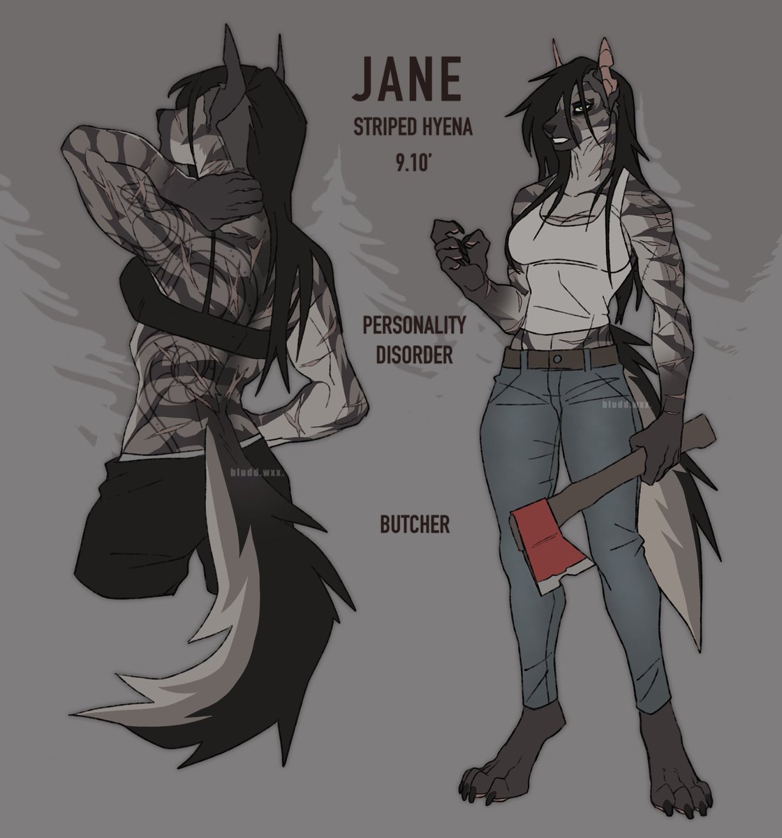 refsheet for another big lady