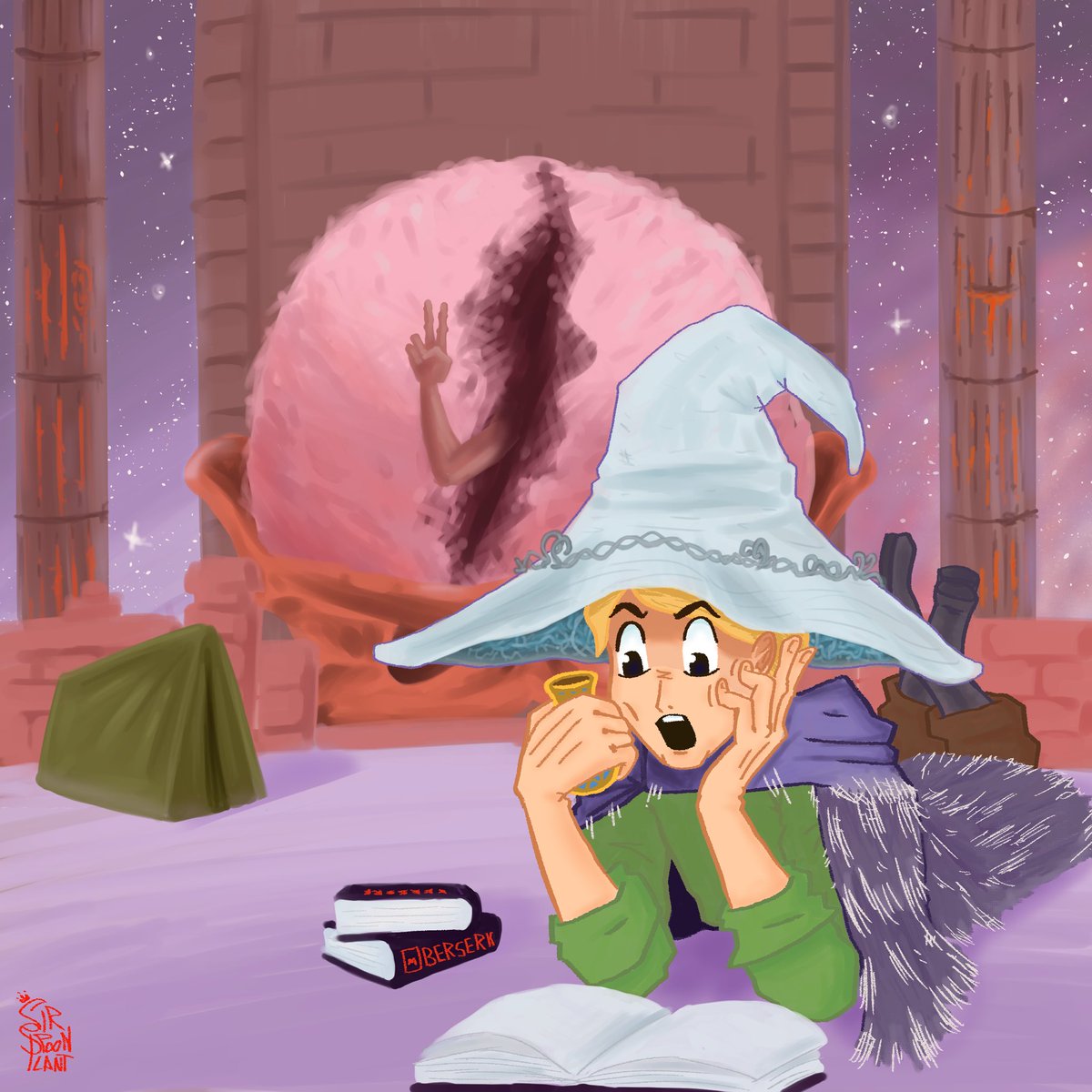 SpoonPlant's tweet photo. Drawing of my Tarnished I started while waiting for Elden ring dlc #ELDENRING #EldenRingShadowoftheErdtree https://t.co/4y82reBYZG