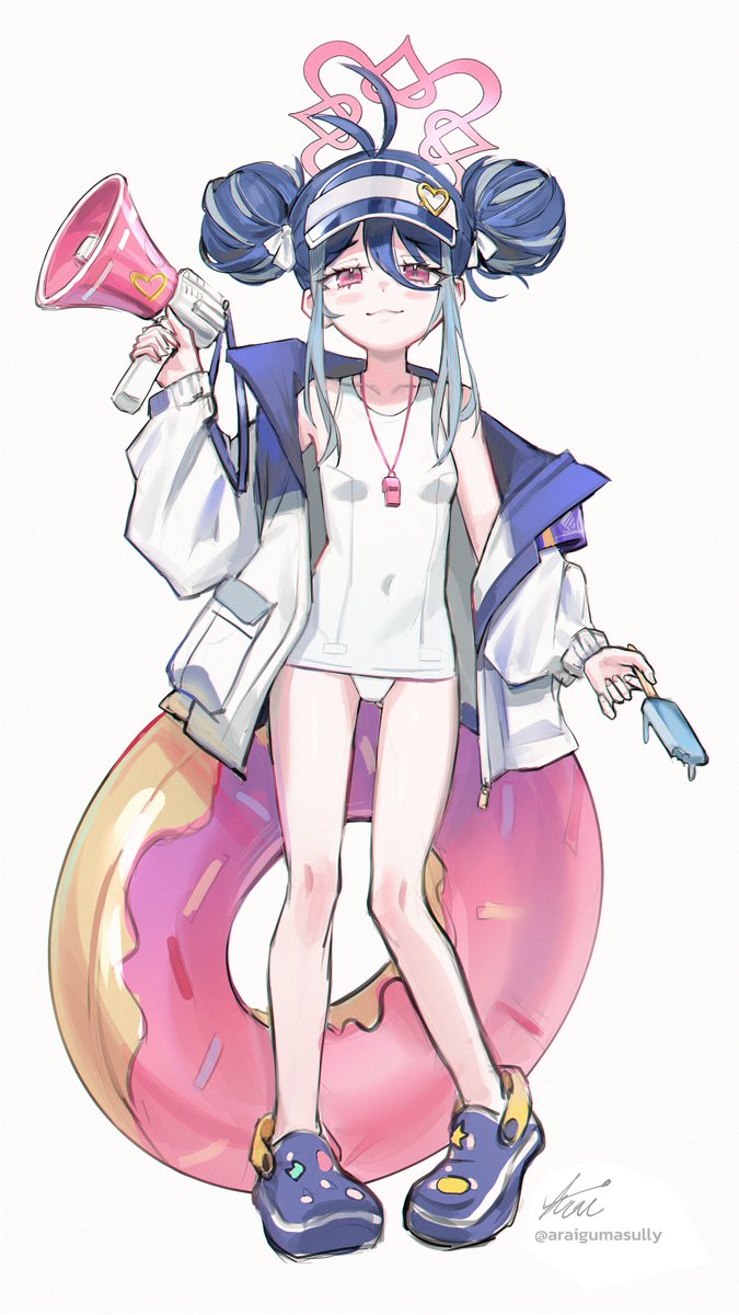 AraigumaSully's tweet photo. Fubuki🍩🩷 #ブルアカ #BlueArchive https://t.co/Uu53jBZoCA