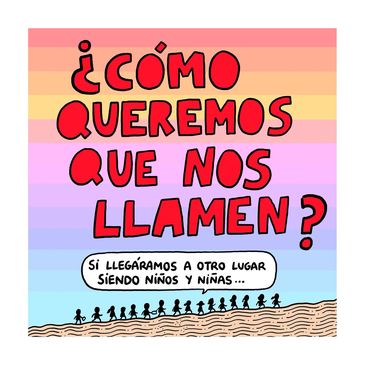 SaveChildrenEs's tweet image. 🗣️ Son muchos los términos que se usan para referirse a los niños y niñas que llegan a nuestro país... unos más respetuosos que otros.

¿Y tú? ¿Cómo querrías que se refieran a ti si llegases a un nuevo lugar por necesidad siendo un niño o niña?