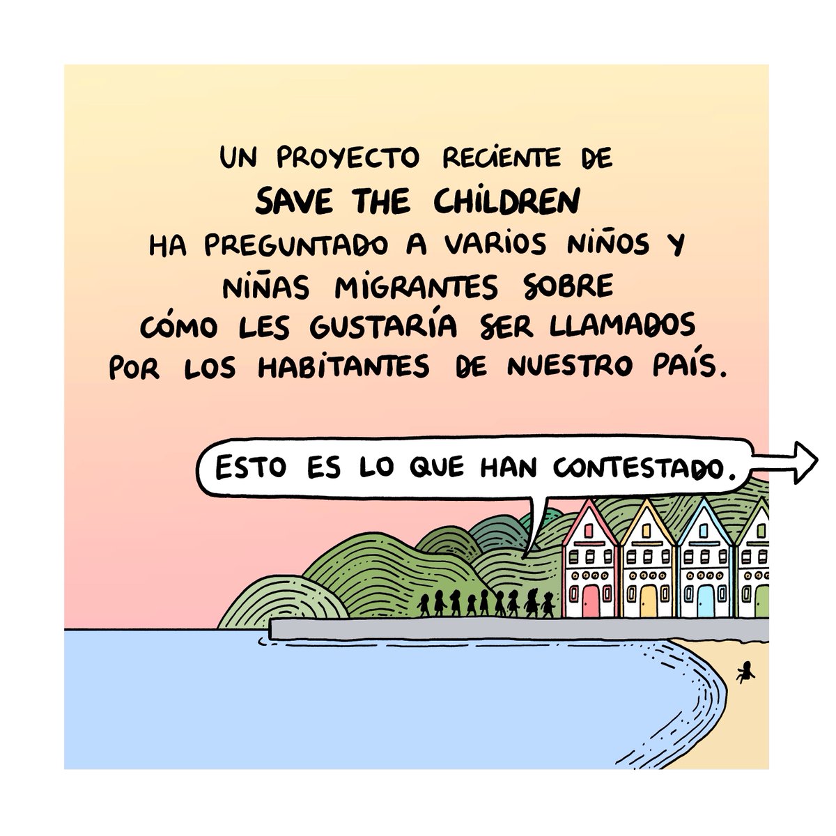 SaveChildrenEs's tweet image. 🗣️ Son muchos los términos que se usan para referirse a los niños y niñas que llegan a nuestro país... unos más respetuosos que otros.

¿Y tú? ¿Cómo querrías que se refieran a ti si llegases a un nuevo lugar por necesidad siendo un niño o niña?