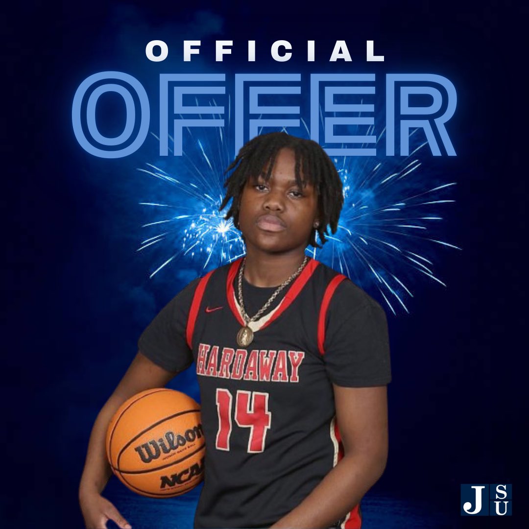 Mikayla Johnson (@showtimemikayla) on Twitter photo After a great conversation with <a href="/GoJSUTigersWBB/">Jackson State Women’s Basketball</a> I was blessed to receive a(n) offer from Jackson State University 💙! Thank you for this opportunity!!!!! @ASGRBasketball <a href="/HoopSeenW/">HoopSeenW</a> @TEAM_SSB22 <a href="/HardawayHoopsGB/">Hardaway Hoops Girls Basketball</a> <a href="/hardaway_hoops/">Hardaway Hoops</a>
#StayHumble
#StayDriven After a great conversation with <a href="/GoJSUTigersWBB/">Jackson State Women’s Basketball</a> I was blessed to receive a(n) offer from Jackson State University 💙! Thank you for this opportunity!!!!! @ASGRBasketball <a href="/HoopSeenW/">HoopSeenW</a> @TEAM_SSB22 <a href="/HardawayHoopsGB/">Hardaway Hoops Girls Basketball</a> <a href="/hardaway_hoops/">Hardaway Hoops</a>
#StayHumble
#StayDriven