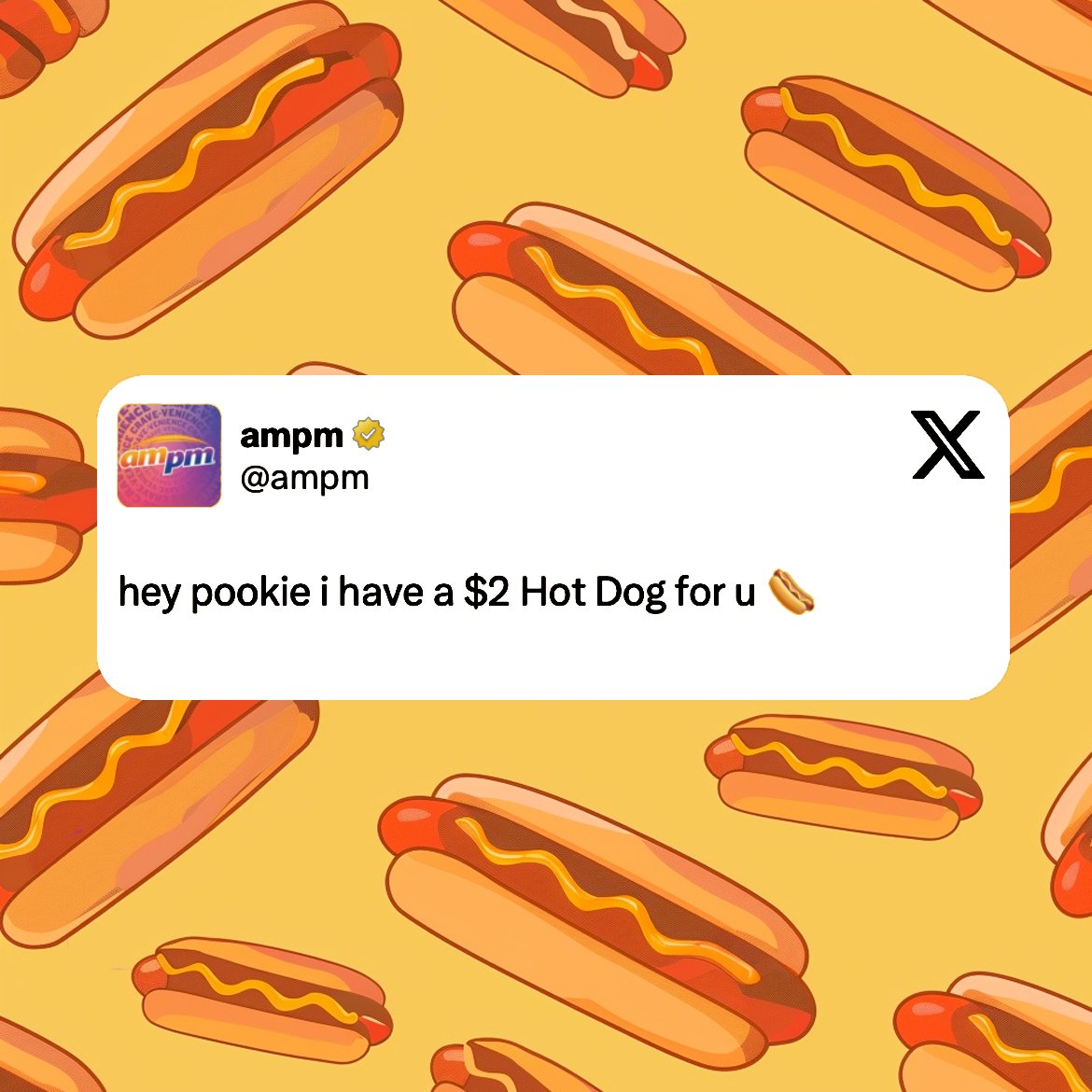 It’s you. You’re pookie. #NationalHotDogDay
