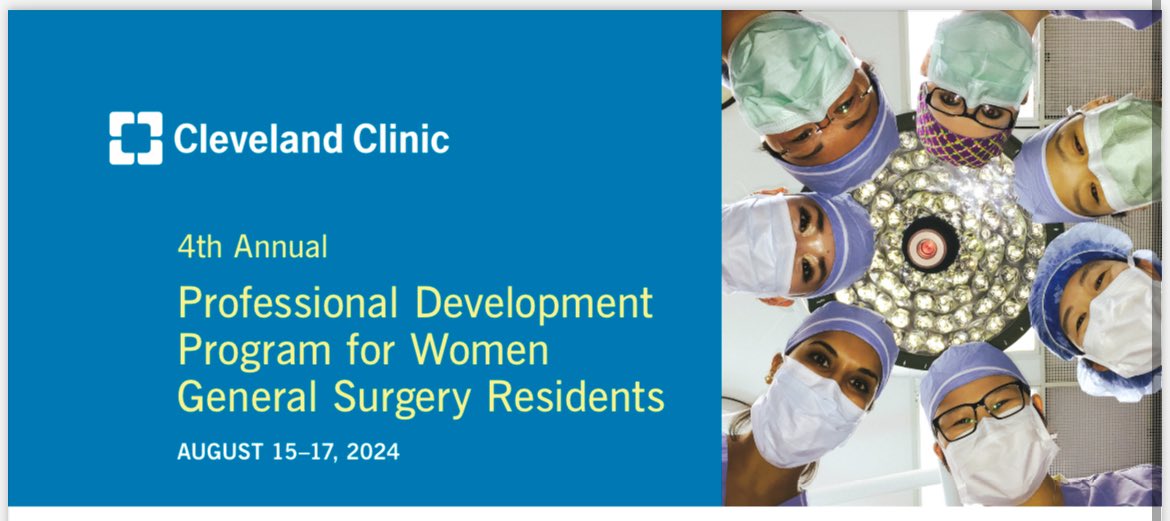 Stephanie Valente (@drstephvalente) on Twitter photo Women in General Surgery Residents PGY 1 and 2. This is an excellent course for you! I am honored to be speaking at it this year. Check it out. clevelandclinicmeded.com/live/courses/2… The best part is… most all expenses are covered to join us in person 🙌🏻<a href="/ClevelandClinic/">Cleveland Clinic</a> <a href="/aprabhumd1/">Ajita Prabhu, MD FACS</a> Women in General Surgery Residents PGY 1 and 2. This is an excellent course for you! I am honored to be speaking at it this year. Check it out. clevelandclinicmeded.com/live/courses/2… The best part is… most all expenses are covered to join us in person 🙌🏻<a href="/ClevelandClinic/">Cleveland Clinic</a> <a href="/aprabhumd1/">Ajita Prabhu, MD FACS</a>