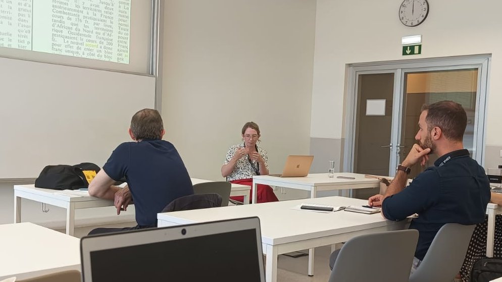 PoCoBH's tweet photo. Our highlights at last week's #EBHA meeting in Lisbon:
A panel on colonial business, with papers from @ANR_Cocole (presented by Antoine Fabre) on accounting cartography, Dolly Afoumba on colonial monetary policy during WWII and a commentary from @marie_huber https://t.co/fnQzhAZV5P