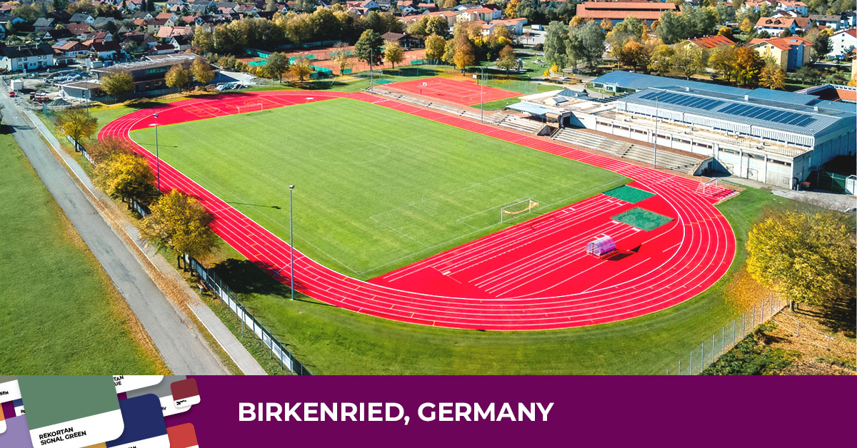 RekortanTracks's tweet photo. Ever considered the role color plays in the success of your track facility? Color can allure, excite and make facilities more accessible.
DISCOVER HERE: https://t.co/uKP9QMTPWh
#Rekortan #OnOurTracks #TrackBuilder #TrackDesign #Run #Running #Sports https://t.co/ojskfdTWn4