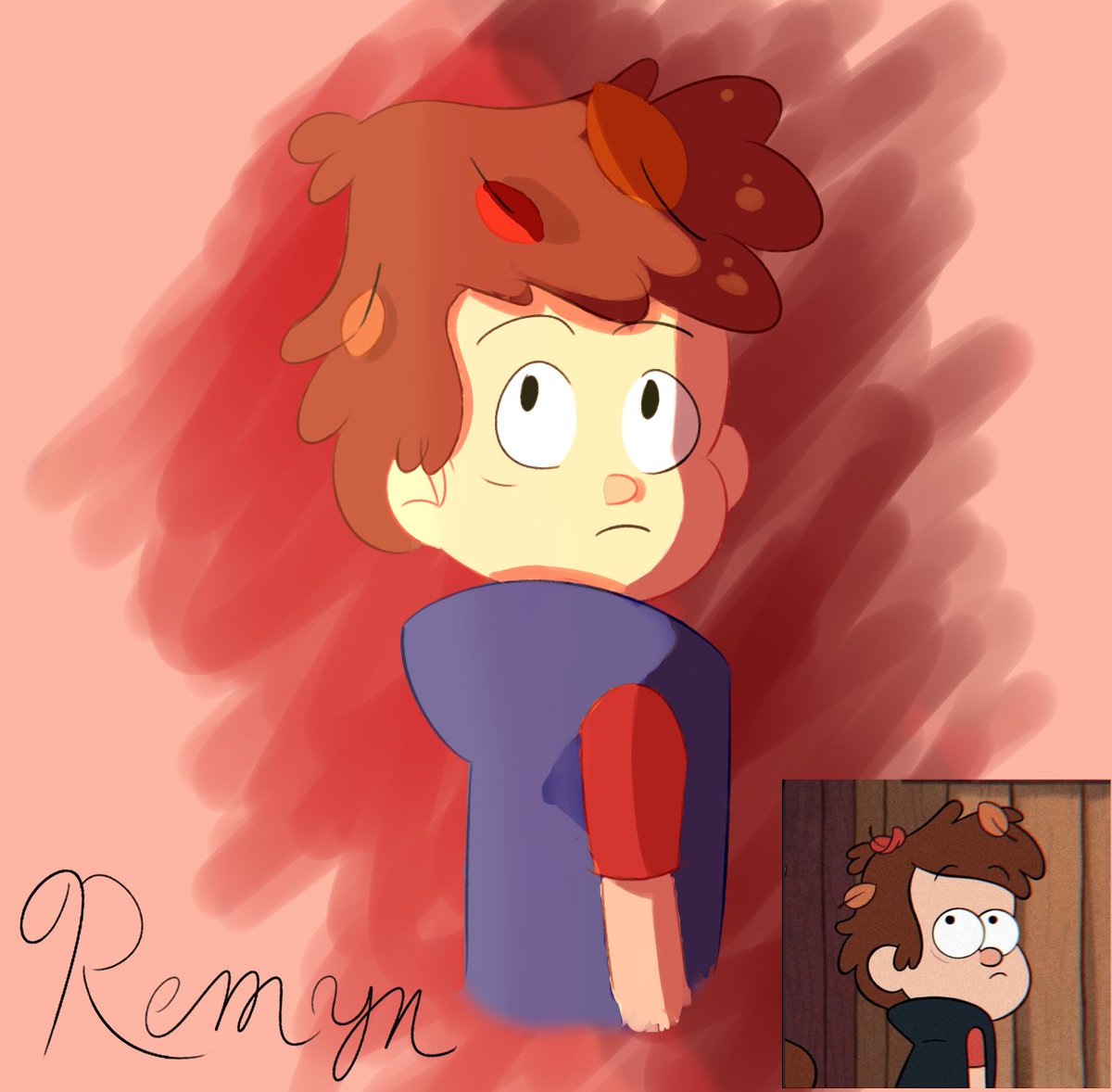 Been too long since I've drawn him #GravityFalls #dipperpines