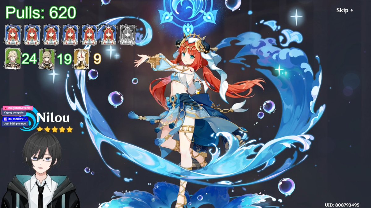 drac_twitch's tweet photo. C6-ed her from scratch in 624 pulls! (started at 77 pity)
happened to get 24 kavehs along the way after he dodged me last time 😂
the 2 closest predictions were 656 and 577~ https://t.co/LVpzpGT1Mv