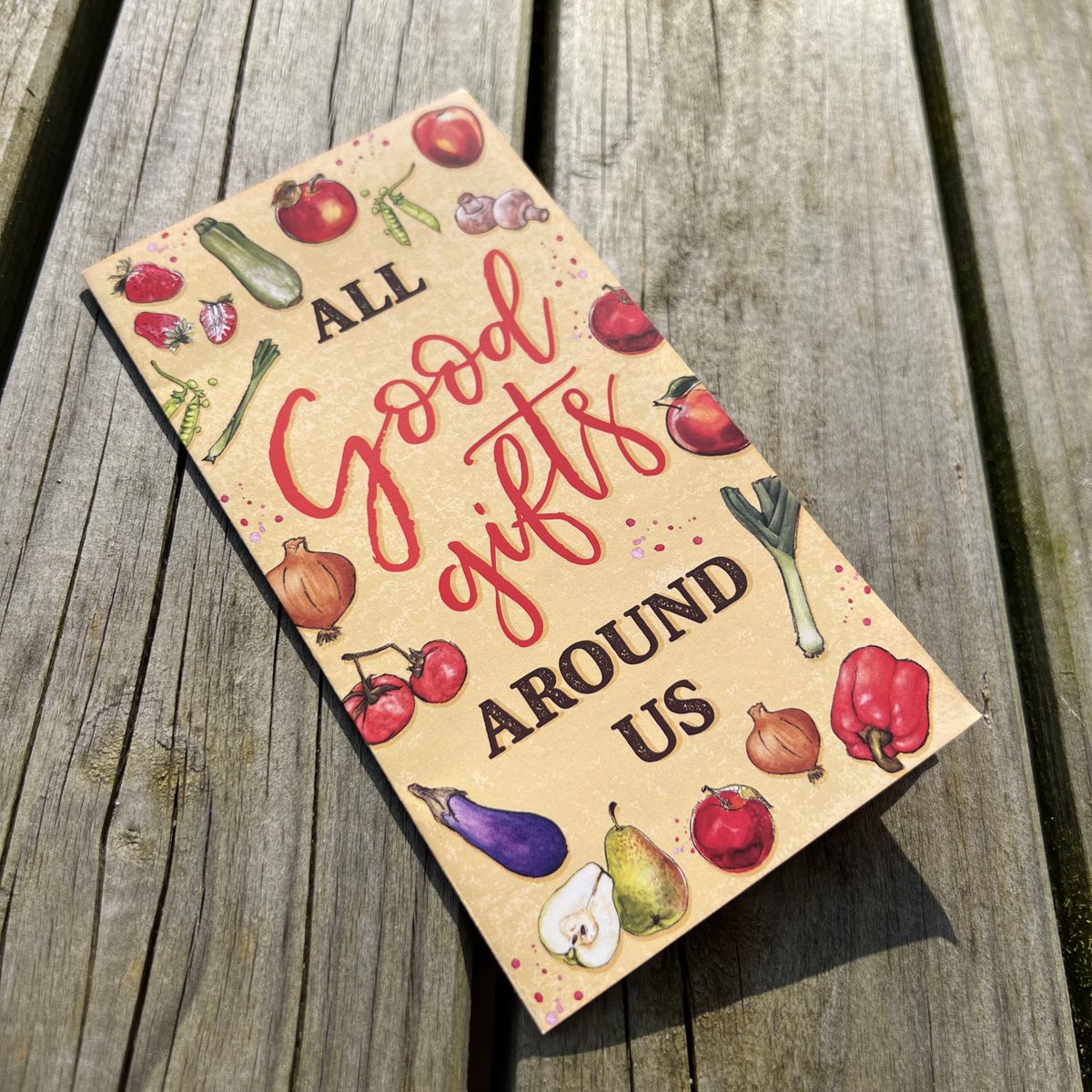 createHoot's tweet image. 🎵All good gifts around us 🎶 enjoyed designing this Harvest Festival tract for ⁦@10ofthose⁩. #design #CreativeHoot10years