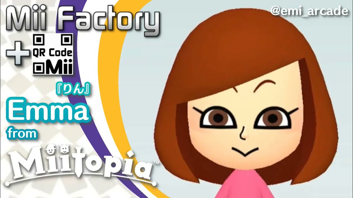 You can now add Emma to your #Miitopia party by scanning her QR