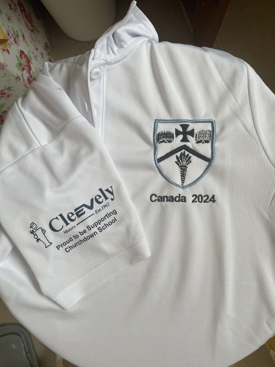 The kit has arrived for the <a href="/churchdownPE/">Churchdown School PE</a> Canada trip 🇨🇦 what an adventure the students and teachers will have.
#SportsTour #SupportLocal #CleEVelyInternational