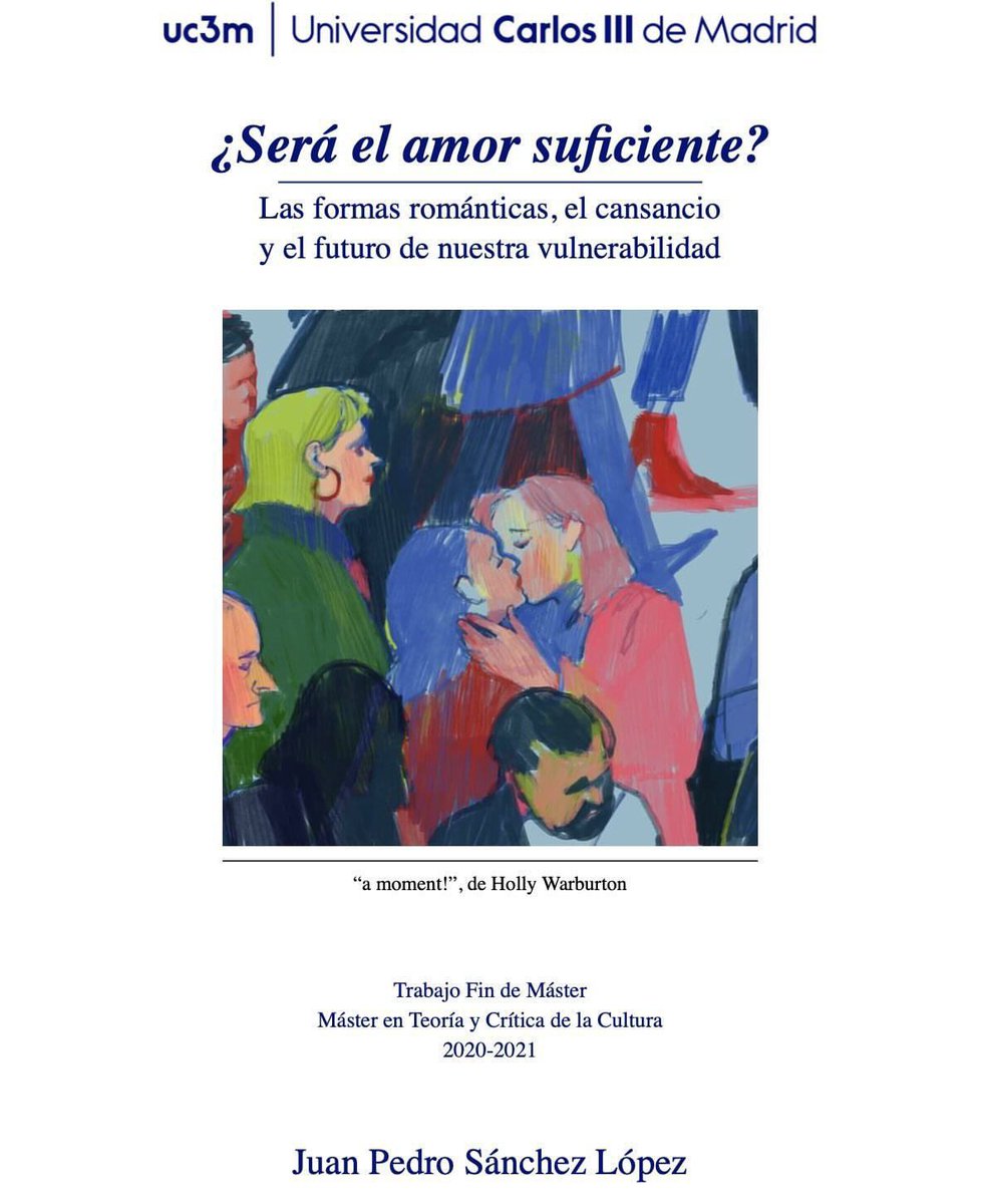 jvanpe's tweet photo. Literalmente esa es la pregunta que me hice en el TFM que luego se convirtió en Superemocional. Una defensa del amor 🙂‍↕️❤️ https://t.co/pl1I2PD5X9