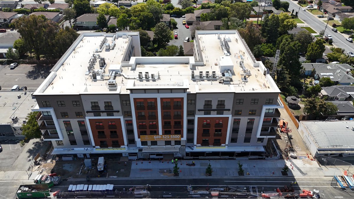 CKCPS's tweet photo. #TheWatermark at #SanJose is nearing the finish line!

This 333,000 sq ft, 6-story development by #AllianceResidentialCompany offers 36 memory care units and 129 assisted living units, totaling 165 senior housing units.

 #California #Concrete #LightGauge #ColdFormedSteel #CKC https://t.co/fG5crKlzXn