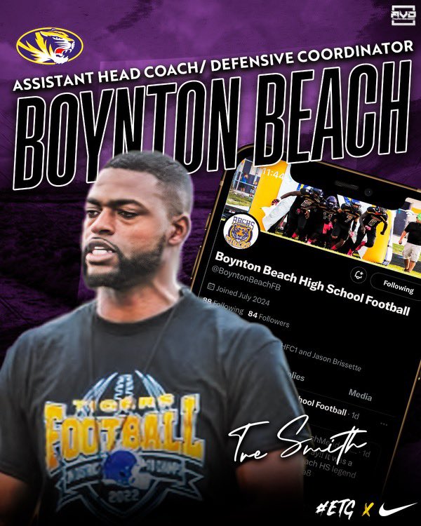 Boynton Beach High School Football tweet media
