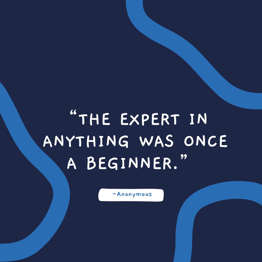 We all have to start somewhere. Beginning something new, coupled with resolve, leads to mastery.
#WednesdayWisdom | #TeamJJF