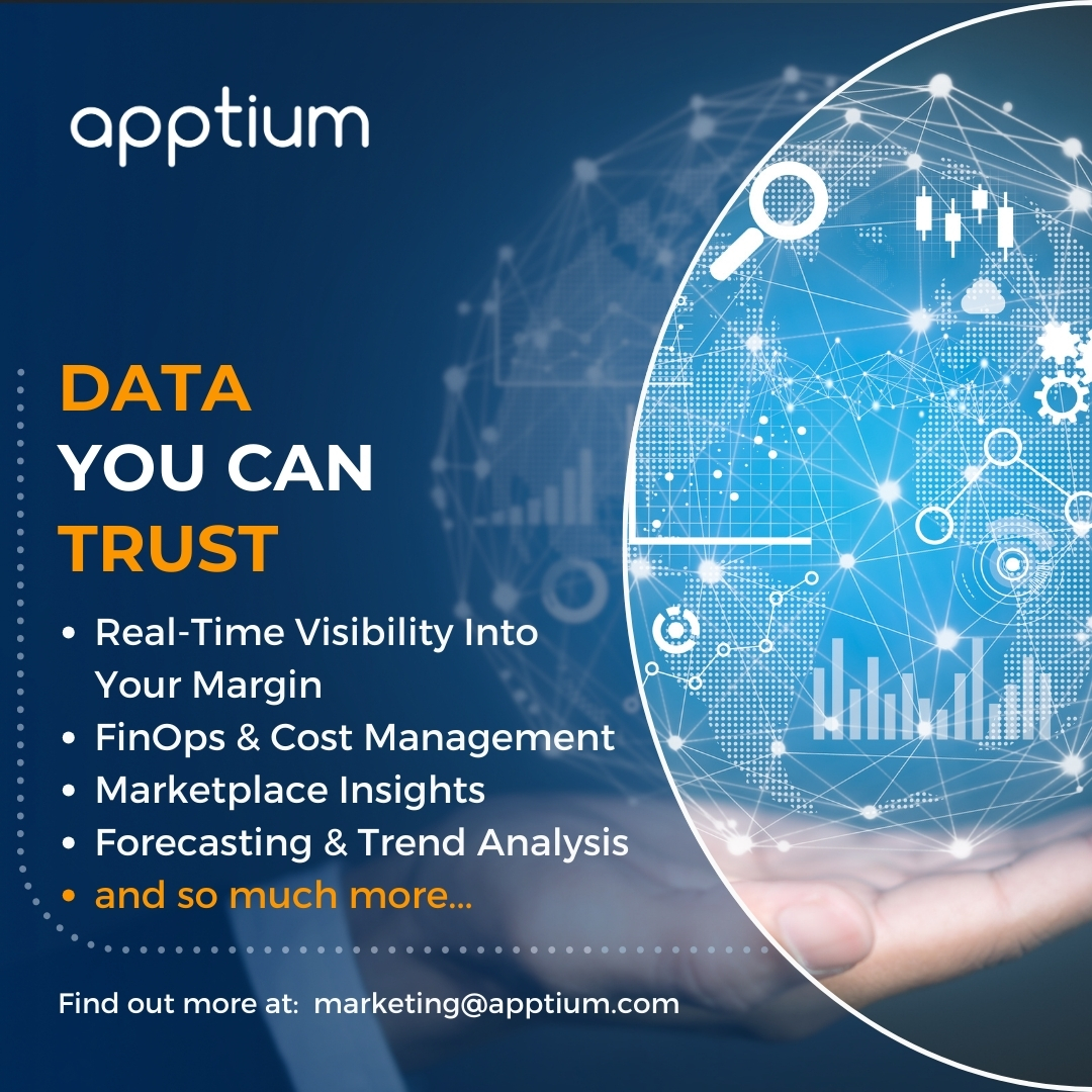 ApptiumTech's tweet image. Find out more at:
apptium.com/product/analyt…

Apptium’s analytics &amp;amp; reporting capabilities combine detailed reconciliation, inventory, &amp;amp; audit reporting with user-friendly KPI dashboards &amp;amp; alerts to empower you with the data you need to scale.

#ecosystemorchestration #cloudcommerce